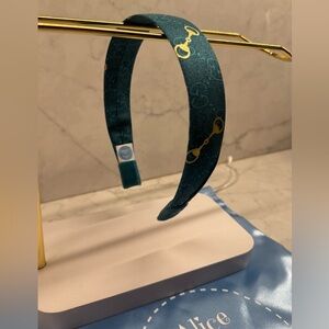 Alice + Hops Alice Headband: Gucci Horsebit